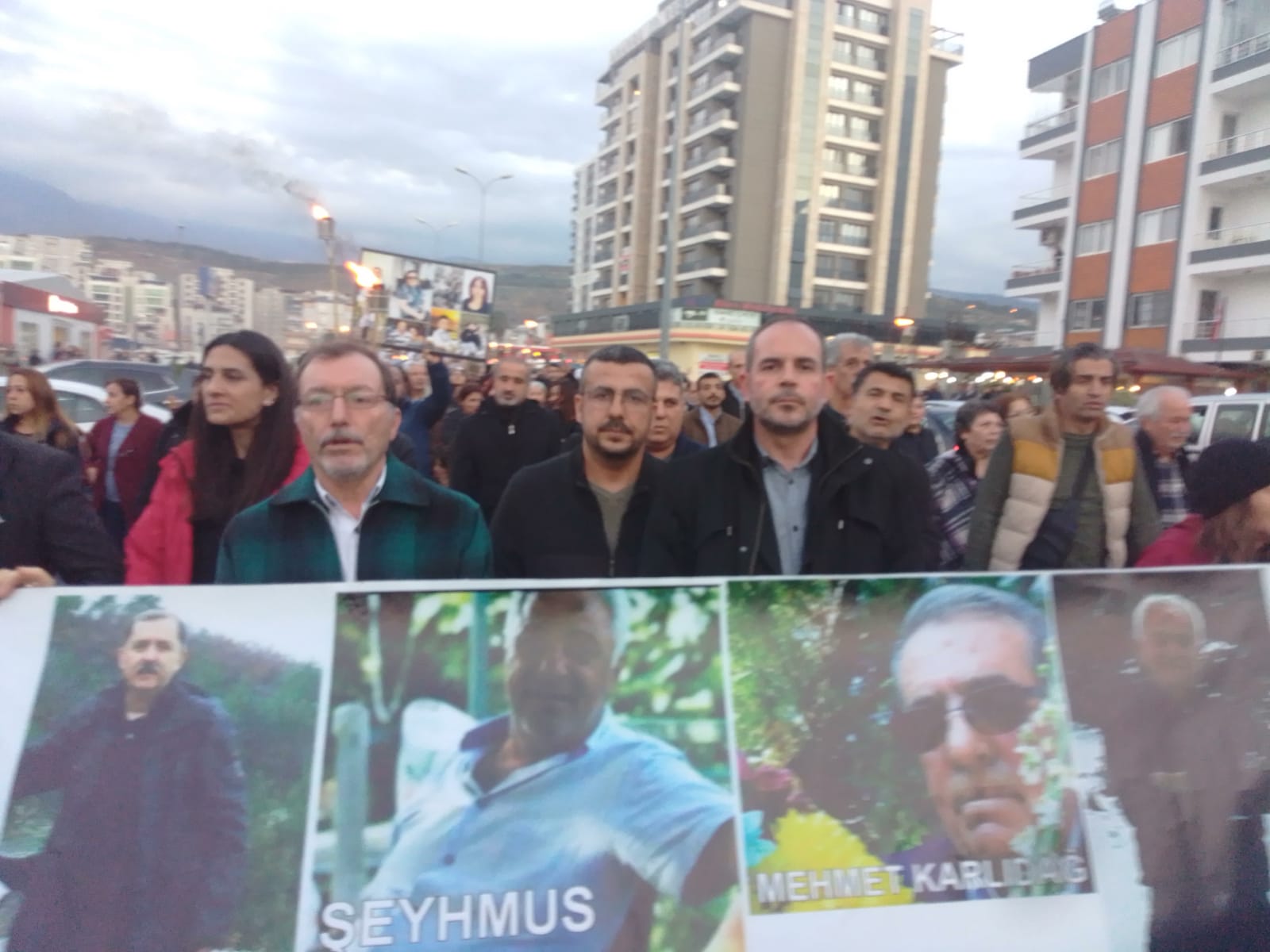 6 ŞUBAT DEPREMİ YILDÖNÜMÜNDE ANMA ETKİNLİKLERİNE KATILDIK (06.02.2024)