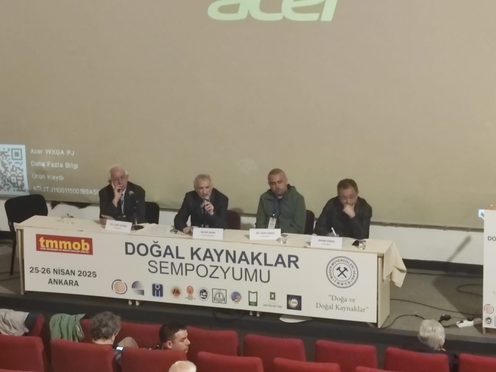 DOĞAL KAYNAKLAR SEMPOZYUMUNA KATILDIK