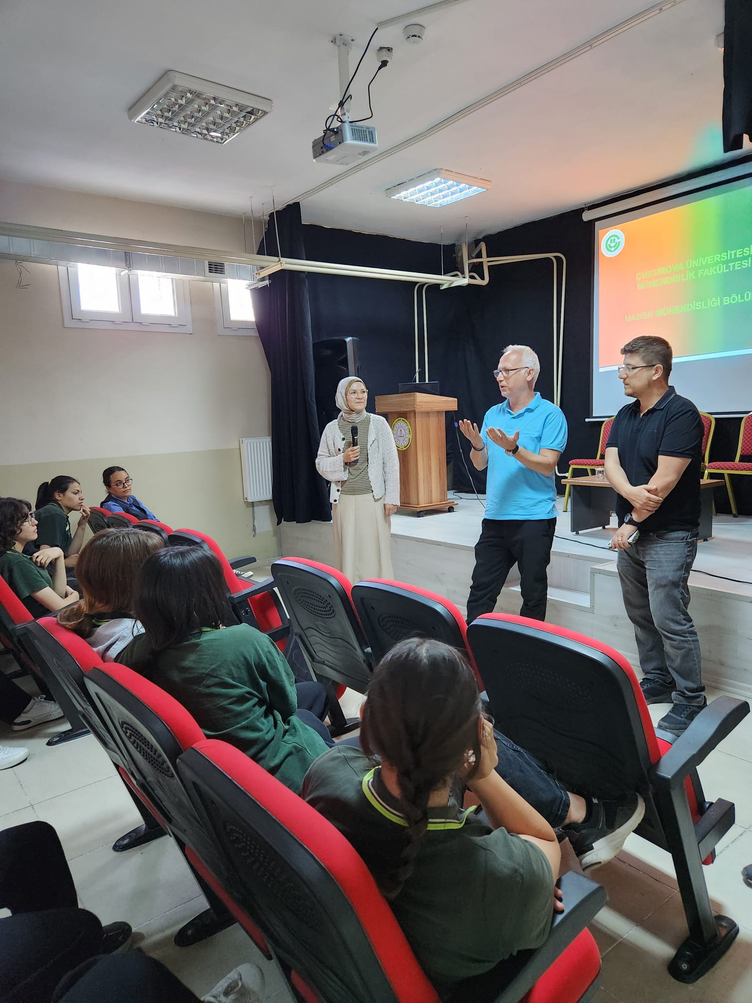 ALADAĞ SANKO LİSESİ ÖĞRENCİLERİNE MESLEK TANITIMI YAPTIK