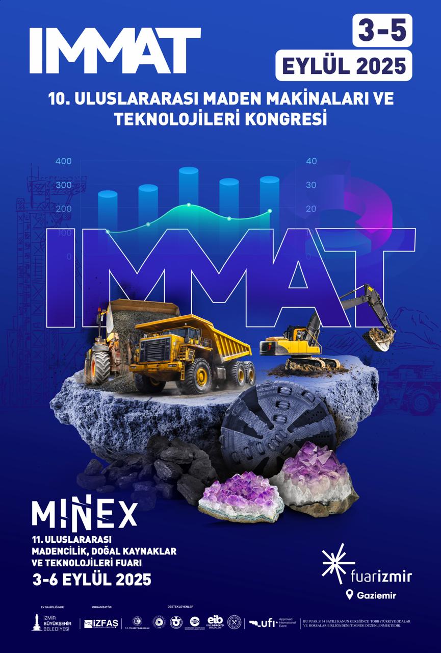 10. ULUSLARARASI MADEN MAKİNALARI VE TEKNOLOJİLERİ KONGRESİ İZMİR