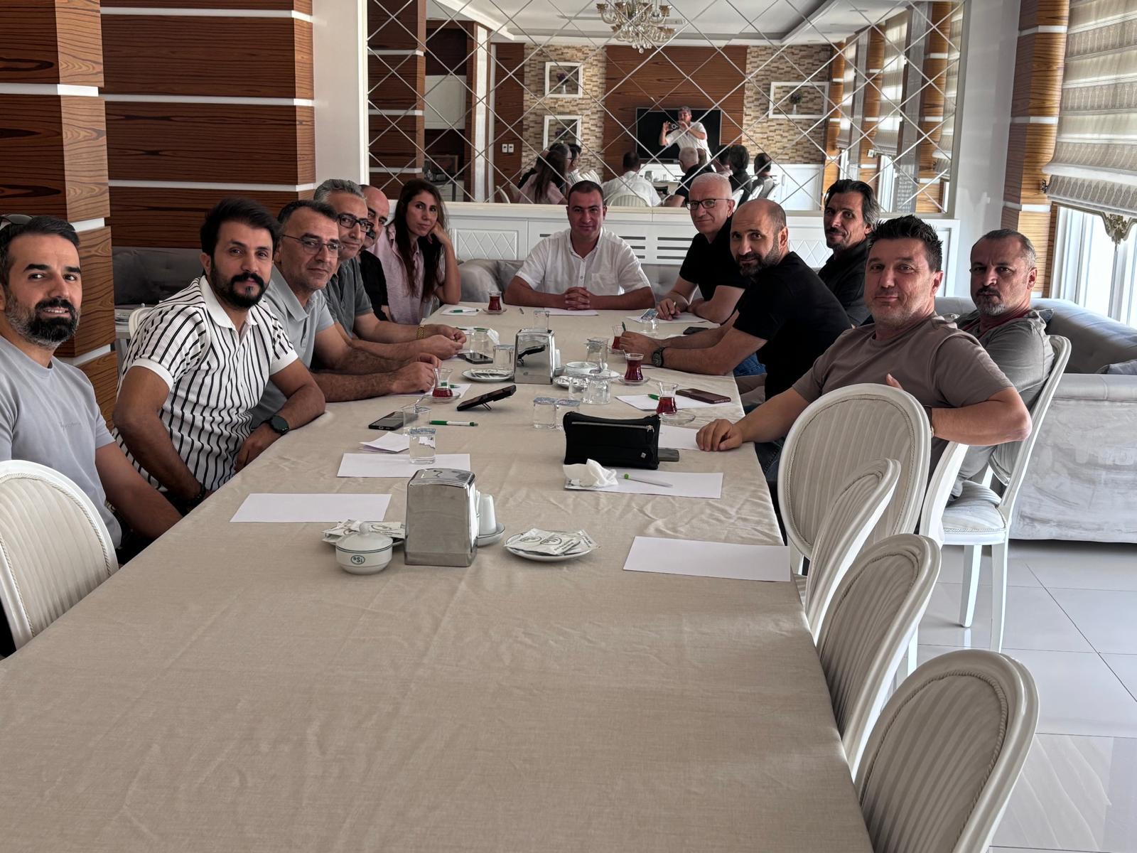 DSİ 10.BÖLGE MÜDÜRLÜĞÜNDE ÜYE TOPLANTISI GERÇEKLEŞTİRDİK.( 18.09.2025)