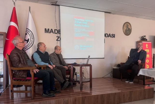 “Karanlıktan Aydınlığa” Söyleşisinde Kozlu Faciası Anlatıldı