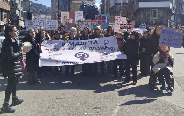 8 Mart Dünya Kadınlar Günü’nde Basın Açıklaması ve Yürüyüş