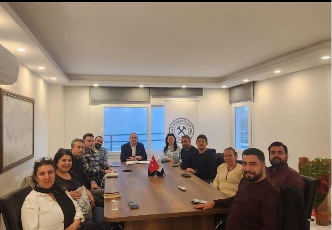 TMMOB MADEN MÜHENDİSLERİ ODASI ADANA ŞUBESİ 13.DÖNEM GÖREV DAĞILIMI YAPILDI