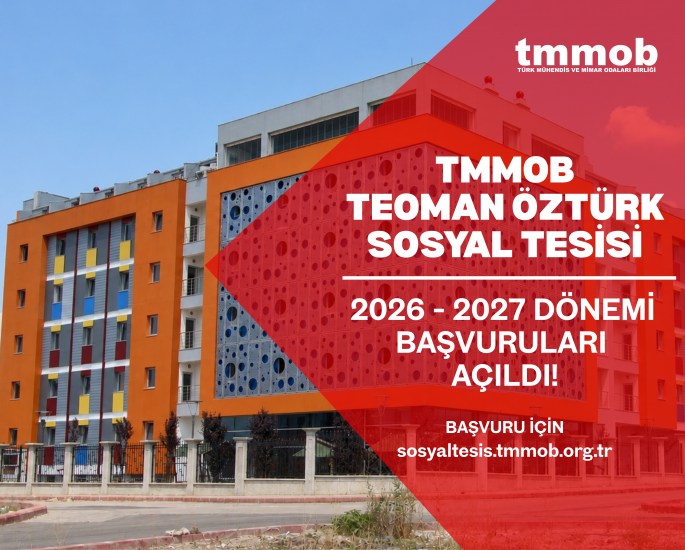 TMMOB TEOMAN ÖZTÜRK SOSYAL TESİSİ 2026-2027 DÖNEMİ KAYIT BAŞVURULARI BAŞLADI