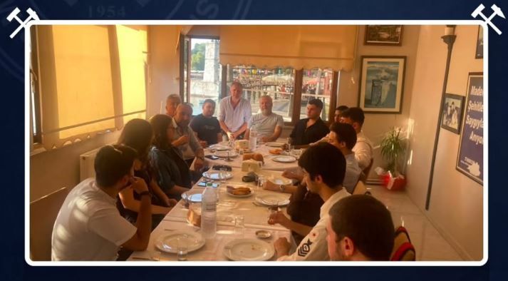 MADEN MÜHENDİSLİĞİ VE MADEN TEKNİKERİ ÖĞRENCİLERİYLE STAJ BULUŞMASI GERÇEKLEŞTİRİLDİ