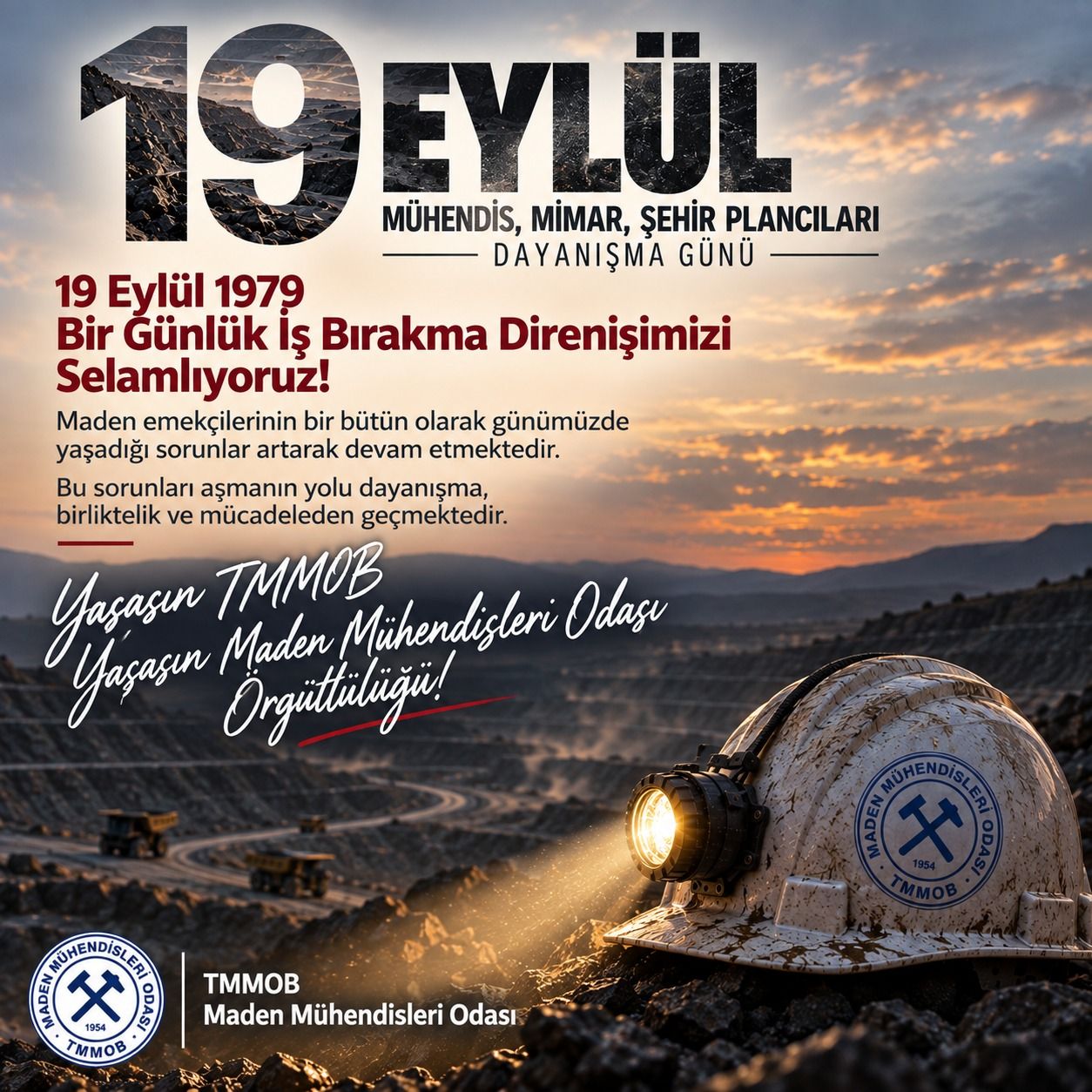 19 EYLÜL MÜHENDİS, MİMAR, ŞEHİR PLANCILARI DAYANIŞMA GÜNÜ