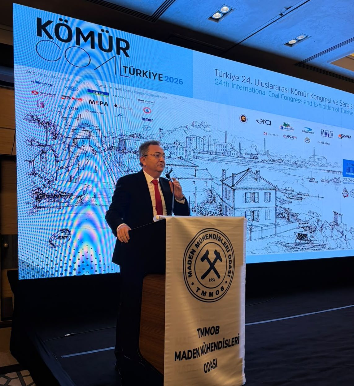 24. ULUSLARARASI KÖMÜR KONGRESİ VE SERGİSİ 23 EYLÜL 2026 TARİHİNDE AÇILIŞ KONUŞMASI İLE BAŞLAMIŞTIR.