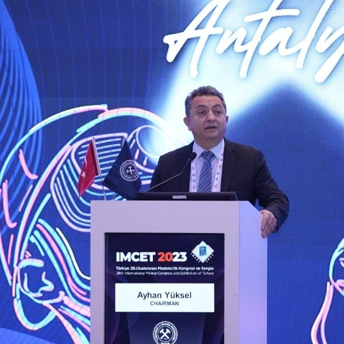 TÜRKİYE 28. ULUSLARARASI MADENCİLİK KONGRESİ VE SERGİSİ 28 KASIM - 1 ARALIK TARİHLERİNDE ANTALYA'DA GERÇEKLEŞTİRİLDİ. 