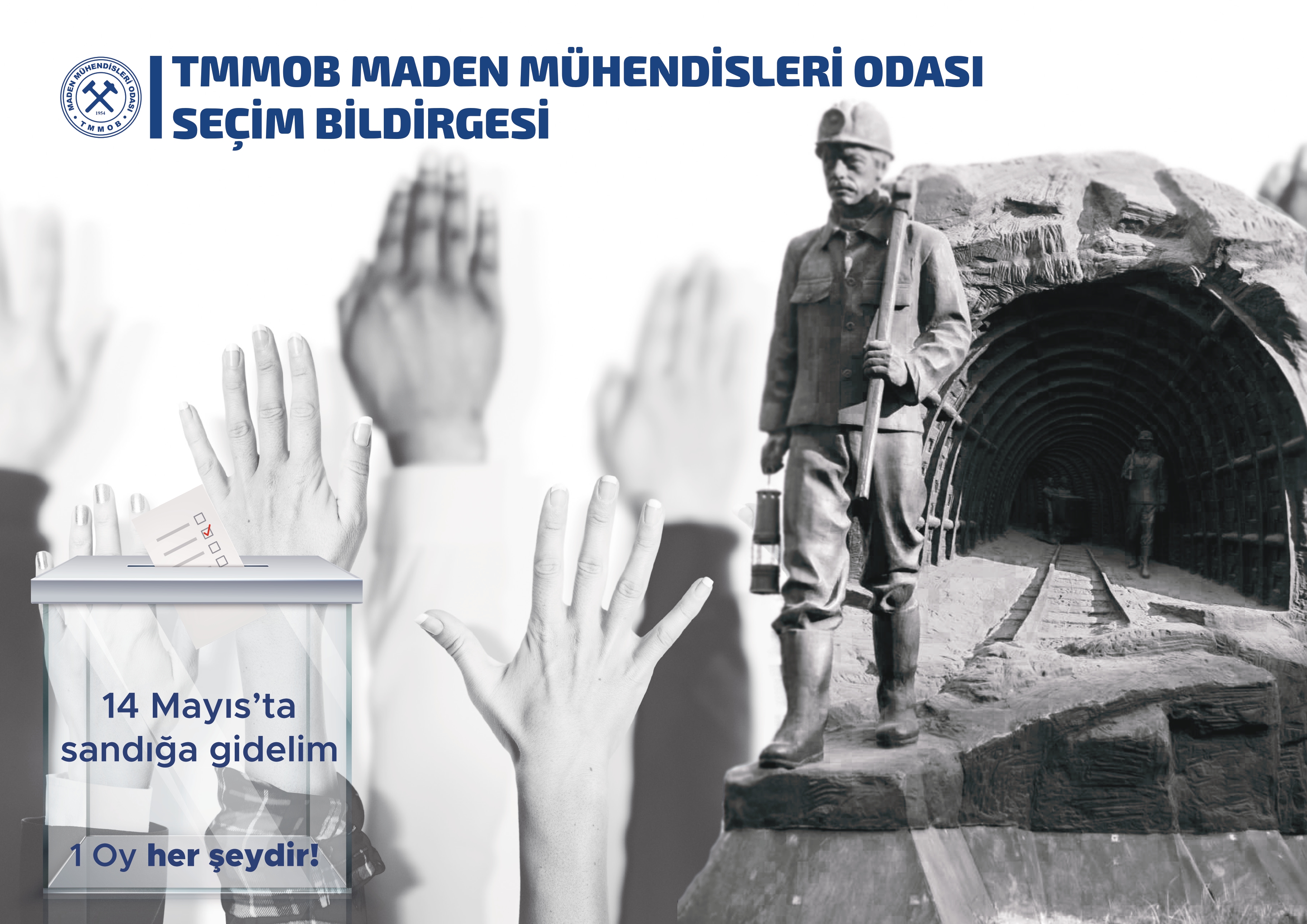 TMMOB MADEN MÜHENDİSLERİ ODASI SEÇİM BİLDİRGESİ YAYIMLANDI
