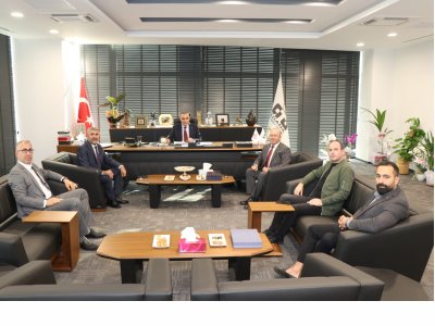 ADANA TİCARET ODASI BAŞKANIMIZ SN. YÜCEL BAYRAM`I MAKAMINDA ZİYARET (22.11.2022)