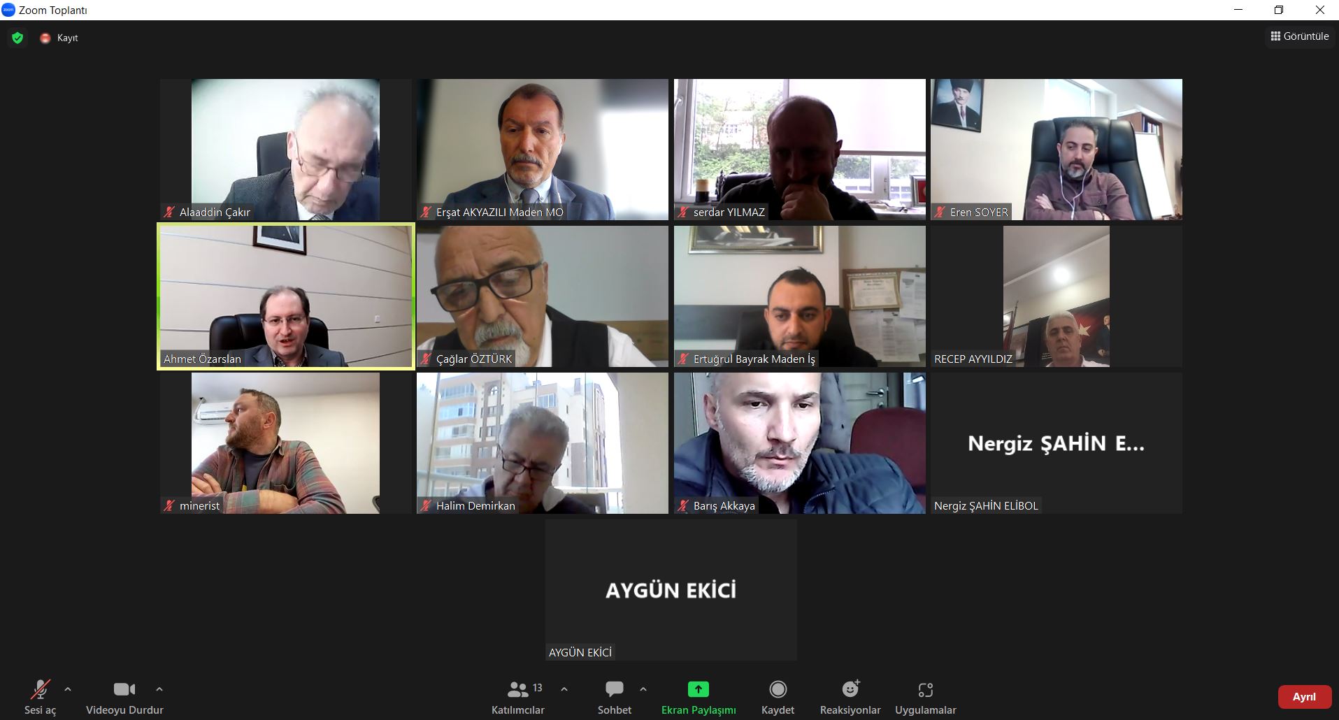 BÜLENT ECEVİT ÜNİVERSİTESİ PAYDAŞ TOPLANTISINA KATILINDI.