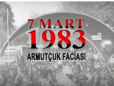 7 Mart 1983 "Armutçuk Faciası"nda yaşamını yitiren 103 madenciyi saygıyla anıyoruz.