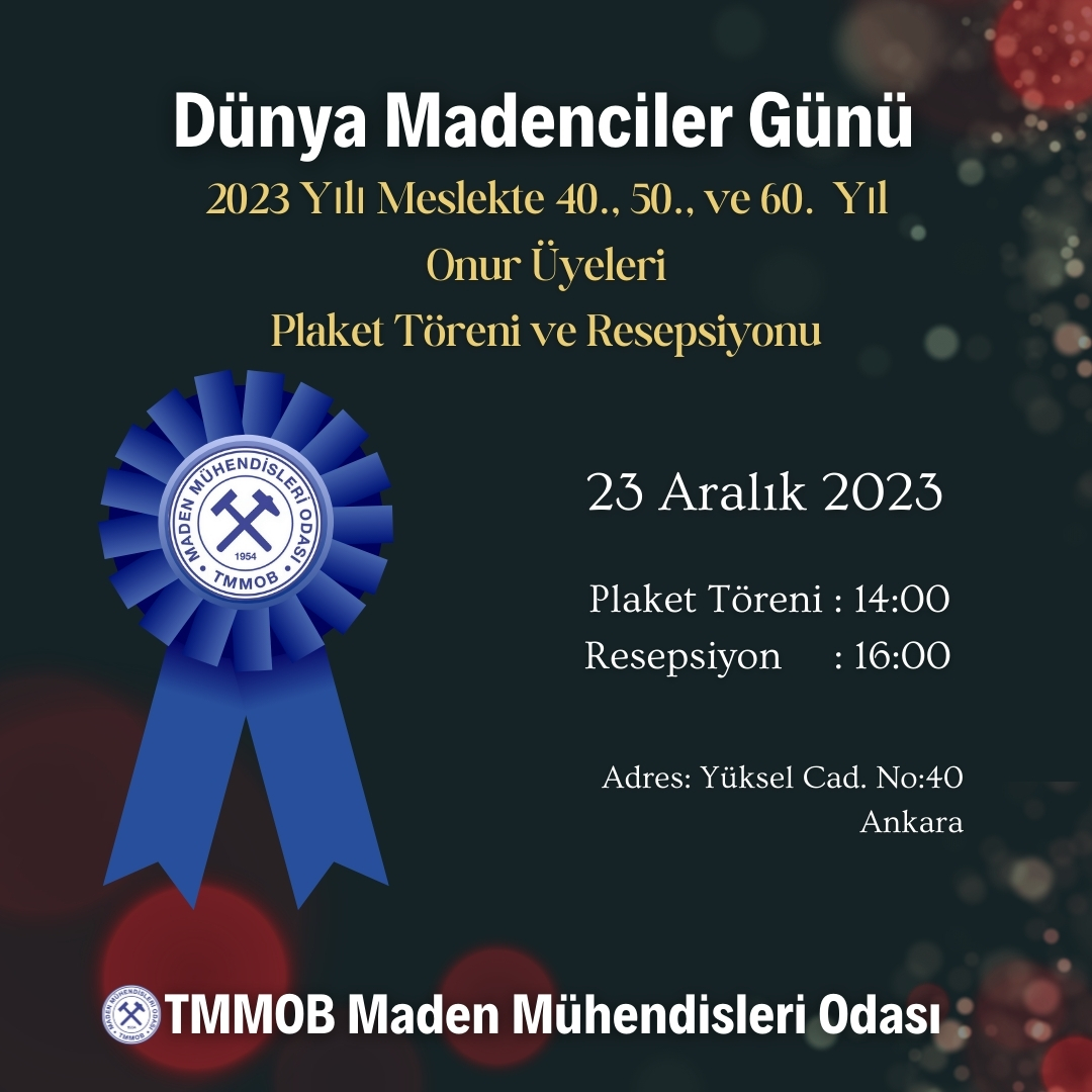 Dünya Madenciler Günü 