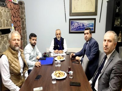 SGK VE İŞKUR İL MÜDÜRLERİ ŞUBEMİZİ ZİYARET ETTİ