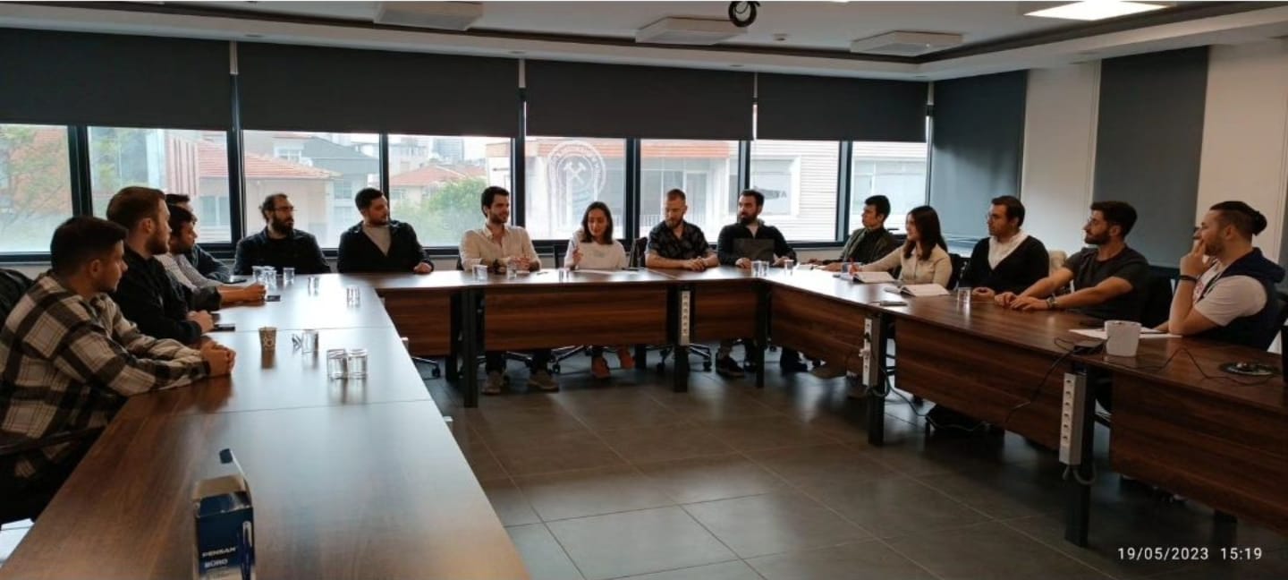 TMMOB Maden Mühendisleri Odası Genel Merkezi'nde Genç Madenci Üniversite Temsilcileri Bahar Dönemi Toplantı'sı gerçekleşmiştir.