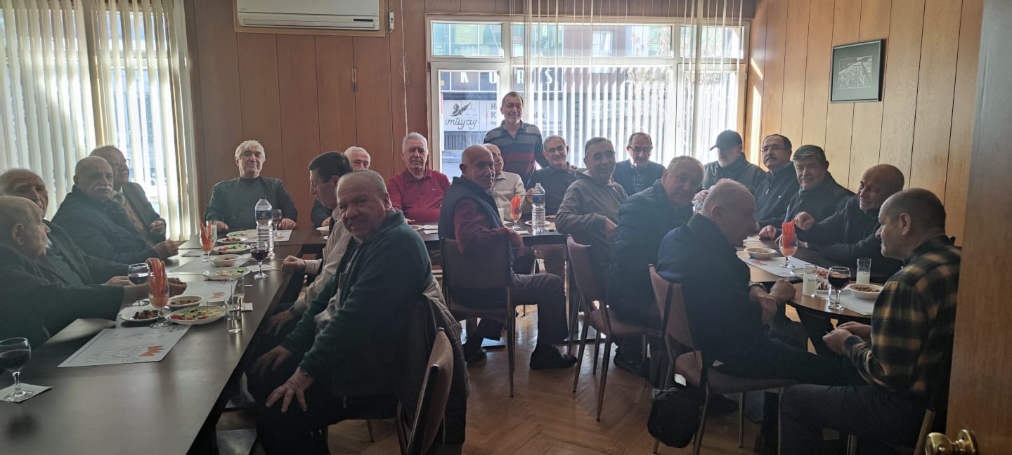 EMEKLİ ÜYE BULUŞMAMIZ 31 OCAK 2024 ÇARŞAMBA GÜNÜ GERÇEKLEŞTİRİLDİ.