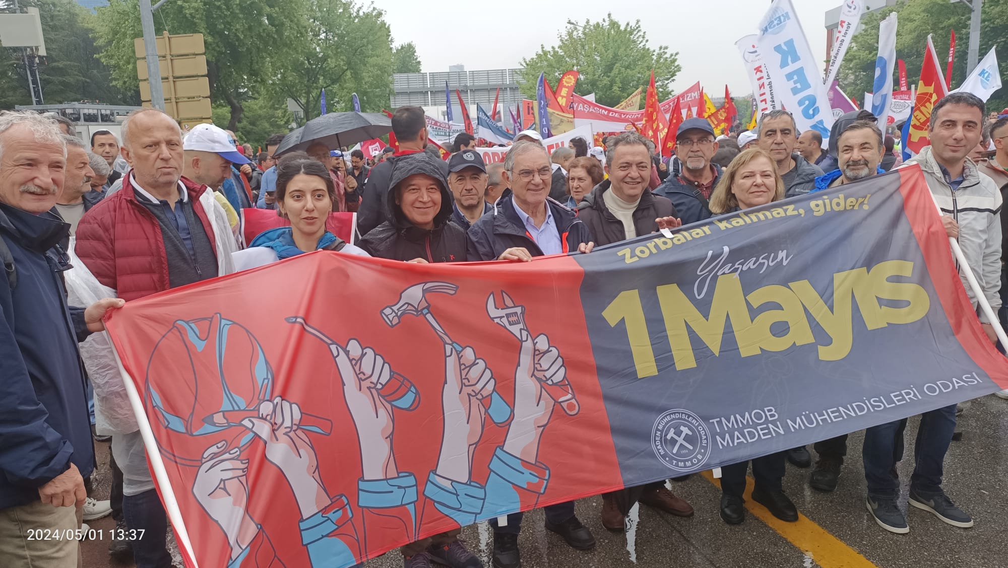 1 Mayıs işçi ve emekçi sınıflarının Birlik, Mücadele ve Dayanışma Günü'nde haklarımız için alanlardaydık.