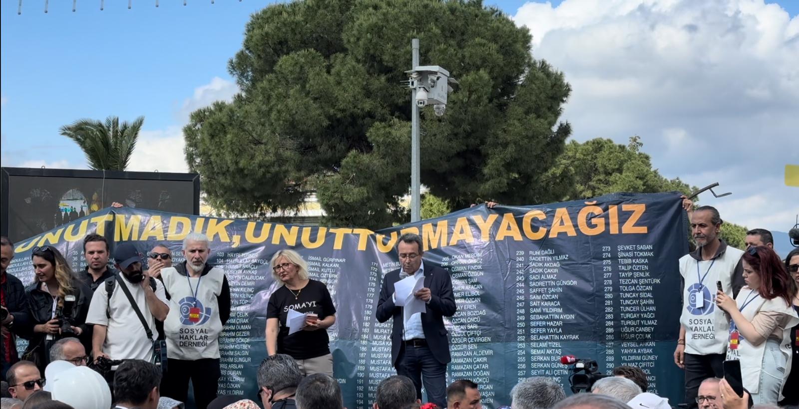 SOMA FACİASININ 10. YILINDA EMEK VE DEMOKRASİ GÜÇLERİYLE ALANLARDAYDIK.