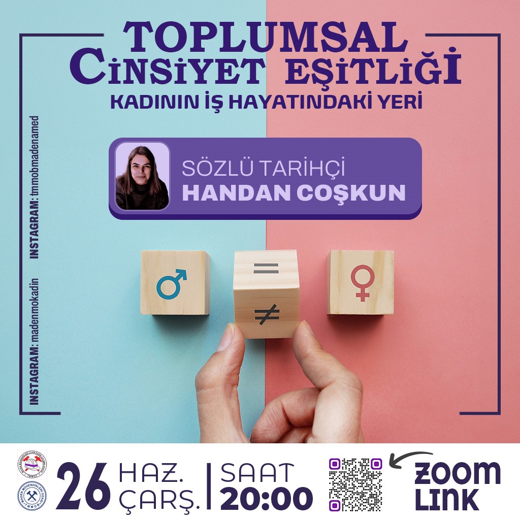 TOPLUMSAL CİNSİYET EŞİTLİĞİ KADININ İŞ HAYATINDAKİ YERİ