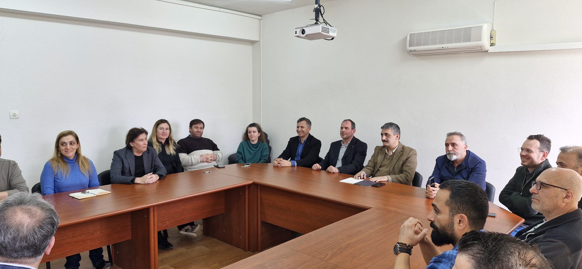 Ç.Ü. MADEN MÜHENDİSLİĞİ BÖLÜM BAŞKANI VE HOCALARINI ZİYARET ETTİK