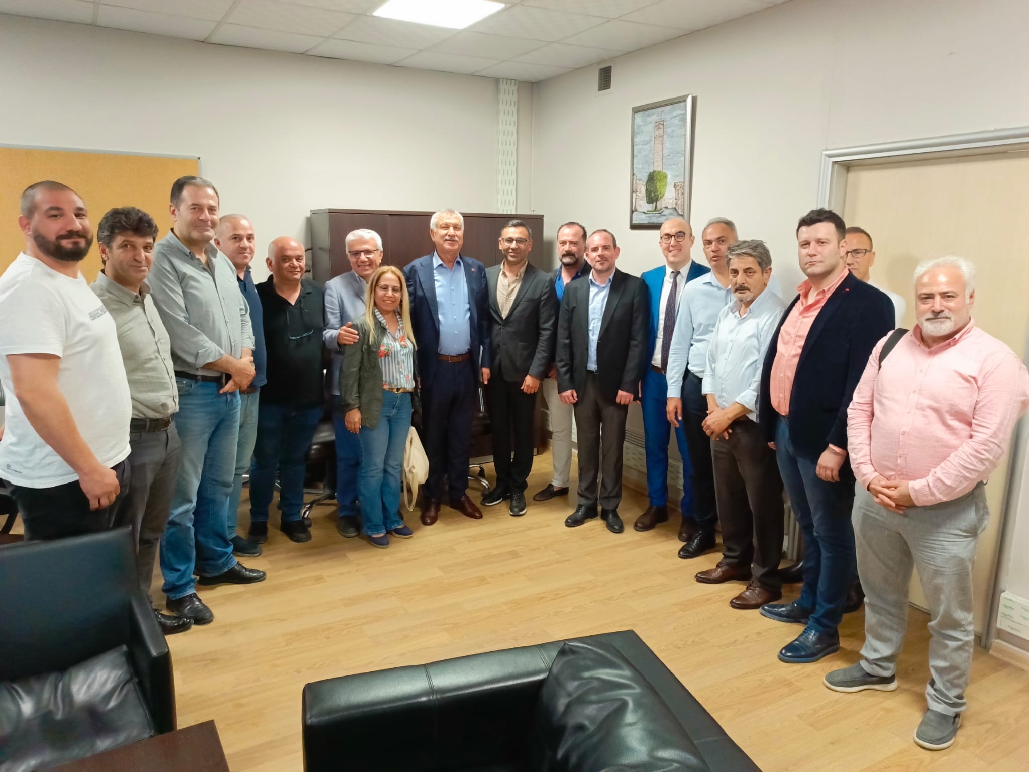 ADANA İL KOORDİNASYON KURULU İLE ADANA BÜYÜKŞEHİR BELEDİYE BAŞKANI ZEYDAN KARALAR’I ZİYARET ETTİK