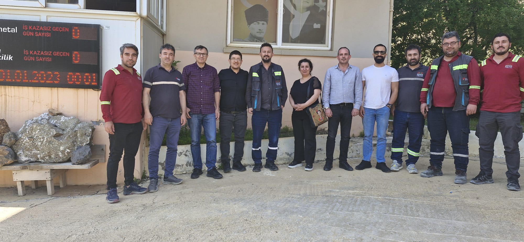 HORZUM MADENCİLİK ÇİNKO MADEN İŞLETMESİNİ ZİYARET ETTİK