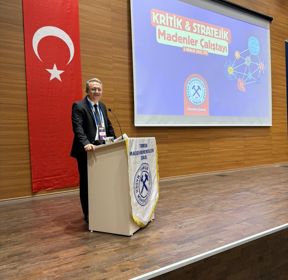 KRİTİK VE STRATEJİK MADENLER ÇALIŞTAYI, 2 ARALIK 2025 TARİHİNDE İSTANBUL’DA GERÇEKLEŞTİRİLMİŞTİR.