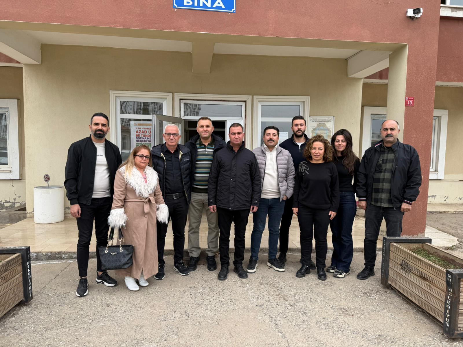 DİYARBAKIR BÜYÜKŞEHİR BELEDİYESİNDE ÇALIŞAN ÜYELERİMİZİ ZİYARET ETTİK(26.11.2025)