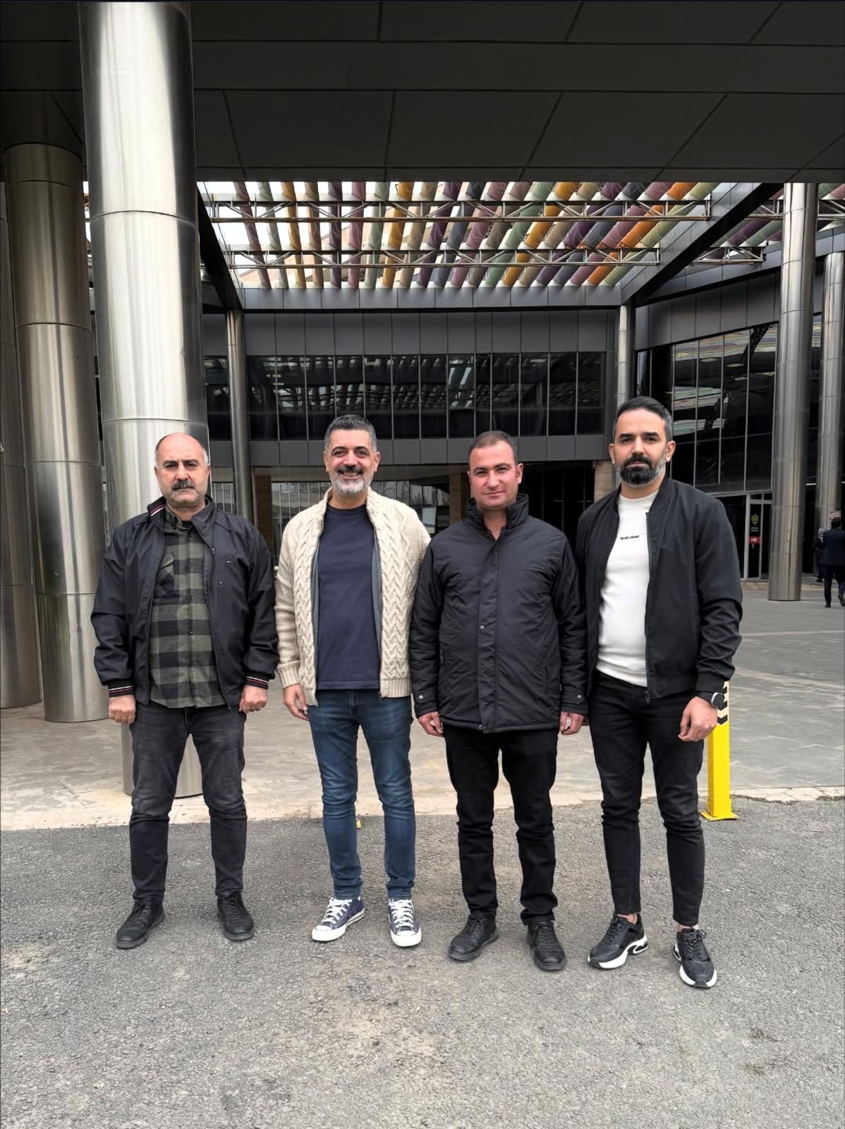 DİYARBAKIR KAYAPINAR BELEDİYESİNDE ÇALIŞAN MESLEKTAŞIMIZI ZİYARET ETTİK.(26.11.2025)