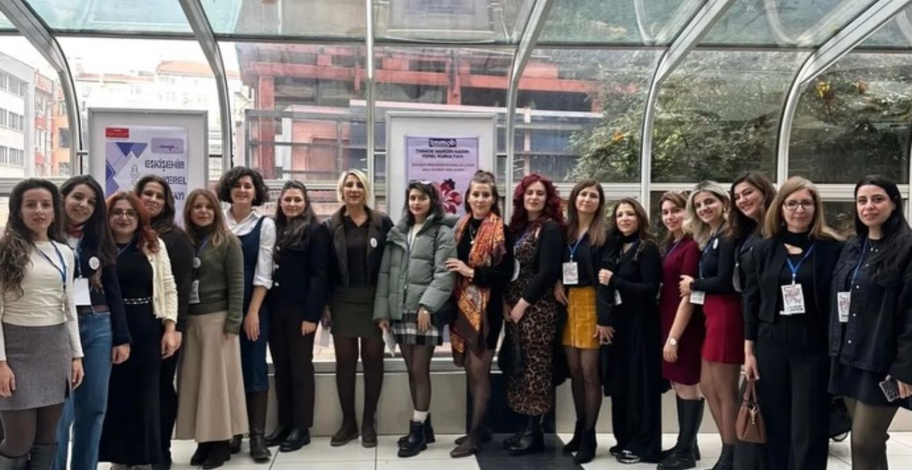 ANKARA’DA   6-7 ARALIK TARİHİNDE GERÇEKLEŞTİRİLEN TMMOB 9.KADIN KURULTAYINA KATILIM SAĞLADIK.