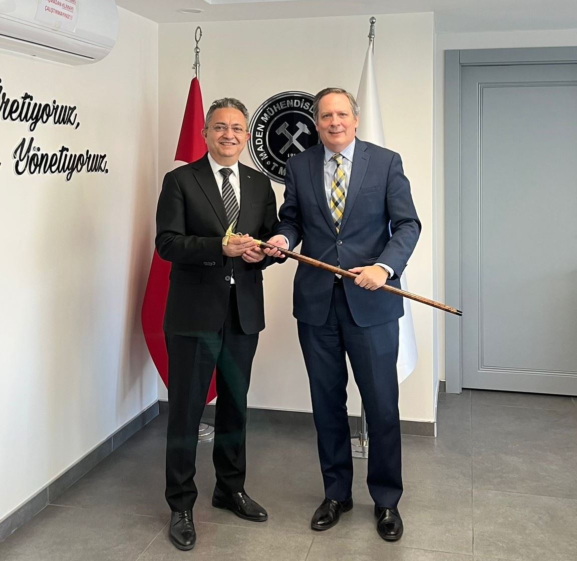 ARJANTİN BÜYÜKELÇİSİ ODAMIZI ZİYARET ETTİ.