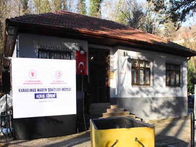 KARAELMAS MADEN ŞEHİTLERİ MÜZESİ AÇILIŞINA KATILIM SAĞLANDI