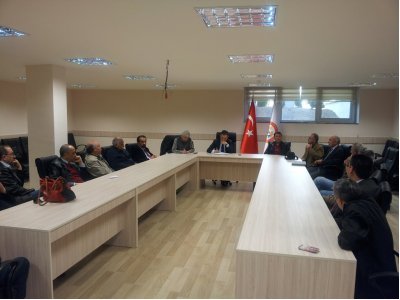 MTA ve Eti Maden İşletmelerinde çalışan üyelerimiz ile üye toplantısı yapıldı.