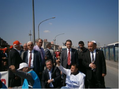 Yatağan ve Çatalağızı işçilerinin özelleştirmeye karşı verdikleri mücadele desteklendi.