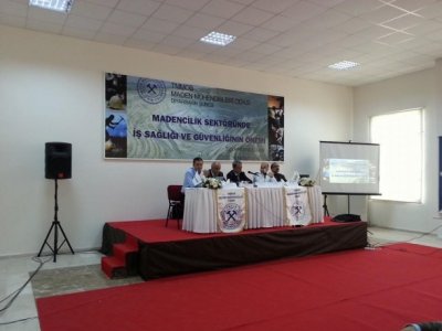 ‘’MADENCİLİK SEKTÖRÜNDE İŞ SAĞLIĞI VE GÜVENLİĞİNİN ÖNEMİ’’ PANEL YAPILDI(19.04.2014)