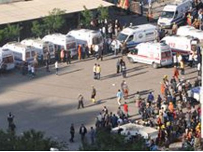 Manisa-Soma`da Özel Sektöre ait Kömür Ocağında Maden Kazası Meydana Geldi.