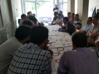 Soma`da Üye Toplantısı Yapıldı.