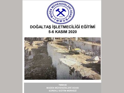 5-6 KASIM 2020 TARİHLERİNDE DOĞALTAŞ İŞLETMECİLİĞİ EĞİTİMİ DÜZENLENMİŞTİR