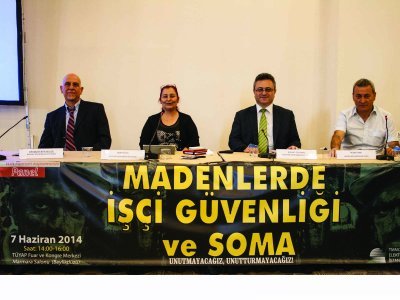 Madenlerde İşçi Güvenliği ve Soma paneli gerçekleştirildi. 