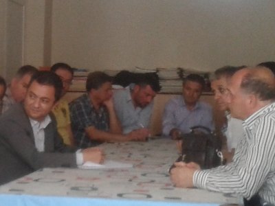 SOMA TEMSİLCİLİĞİMİZDE TOPLANTI YAPILDI. (12.06.2014)
