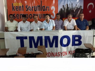 ADANA KENT SORUNLARI SEMPOZYUMU -3 BASIN AÇIKLAMASI (13/08/2014)