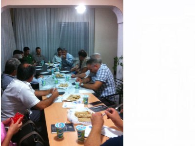 İKK TOPLANTISI ŞUBEMİZDE YAPILDI. (10/10/2014)