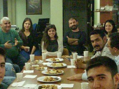 DEÜ MADEN MÜHENDİSLİĞİ BÖLÜMÜ ÖĞRENCİLERİ ODAMIZA  ZİYARETTE BULUNDULAR.(25.10.2014)