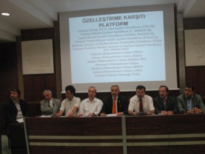 " Dağıtım Özelleştirmelerinden Vazgeçin ... "