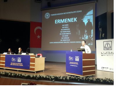 Oda Başkanımız Madenlerde İşçi Sağlığı ve İş Güvenliği konulu panele katıldı.