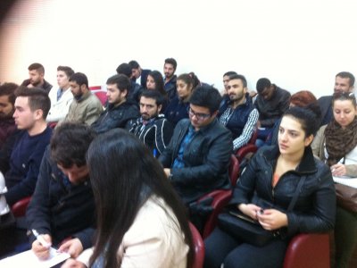 Ç.Ü ÖĞRENCİLERLE TANIŞMA TOPLANTISI