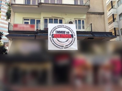 TMMOB DOKUNMA PANKARTI (30/12/2014)