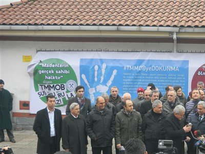 TMMOB`ye DOKUNMA