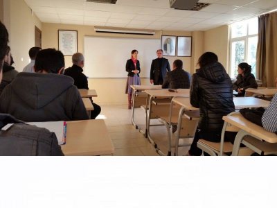 Çukurova Üniversitesi Aladağ Meslek Yüksekokulu Ziyaret.(14/01/2015)